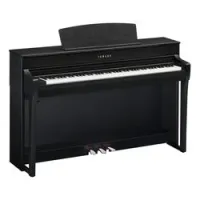 Yamaha clp-745b  клавинова, 88 клавиш, grandtouch-s деревянная, bluetooth audio/ midi, 38 тембров