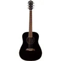Oscar Schmidt OG1B  акустическая гитара 3/4 Dreadnought, Black