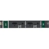 Kramer [h2-in2-f34/standalone] модуль c 2 входами 4к hdmi; поддержка 4к60 4:4:4