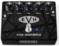 Mxr evh5150 eddie van halen 5150 overdrive  гитарный эффект овердрайв