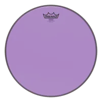 REMO BE-0318-CT-PU EMPEROR® COLORTONE™ PURPLE DRUMHEAD, 18' двухслойный пластик для тома, 18', фиолетовый