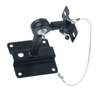 LK-302-1 Настенный стальной кронштейн для акустических систем, длина 140 мм, вес  0.425 кг, цвет черный, DREAMSOUND