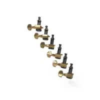 Planet waves pwat-6r3  auto trim, 6 in line, right gold колки для гитары, золотые