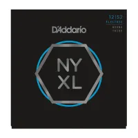 D'ADDARIO NYXL1252W - струны для электрогитары, Light, 3-я струна в обмотке, 12-52