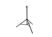 BLOCK&BLOCK DELTA 20 (60kg./1,70m.) Телескопическая стойка-тренога с крепленим AC12, максимальня загрузка 60кг., высота регулируемая 1,1-1,7м. площадь базы: 1.19х1.05м. Материал: стальная полностью, подходит для адапреров диаметром 35мм (female). масса ст