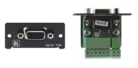 2-сторонний [wx-1n(g)] kramer клеменной модуль с разъемами 6+2-pin для коммутации графических сигналов (от vga до uxga) через hd15f