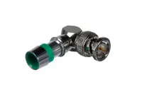 Разъем Kramer Electronics [CC-BNC-R6 (CON-COMP-BNC/M/RA/RG-6) [FSBNC6URA]] BNC угловые компрессионные для коаксиального кабеля RG-6 (BC-1X)