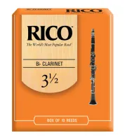 RCA1035 Rico Трости для кларнета Bb, размер 3.5, 10шт в упаковке Rico