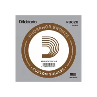 D'ADDARIO PB028 - Струна одиночная для акустической гитары