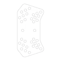 d&b audiotechnik Z5416.000  Соединительная пластина xA-серии 25°÷ 60°