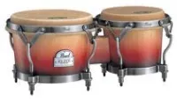 Pearl pbw-300fc/ 526  elite oak traditional bongo, бонго 7"/ 8,5", дуб, цвет crimson sunrise