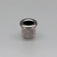 TLB-1CK Втулка для крепления струн сквозь корпус, черный хром, Gotoh
