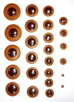 BARI PAD SET подушки для баритон саксофона с пластиковым резонатором YAMAHA TYPE. Pierre Cesar (произведено в Китае)