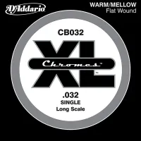 CB032 Chromes Bass Отдельная струна для бас-гитары, 032, D'Addario