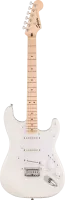 Fender Squier Sonic Stratocaster Ht, Maple Fingerboard, White Pickguard, Arctic White