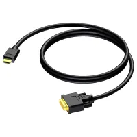 Procab CDV160/5- Кабель DVI-D (вилка) – HDMI (вилка) (22 AWG)