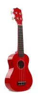 GK-11-RED 4-струнная укулеле-сопрано, размер 21", корпус липа, накладка липа, нейлоновые струны, цвет красный, Smiger