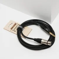 MC226-XFJS-1m Кабель микрофонный, XLRF-6.35мм стерео, 1м, SHNOOR