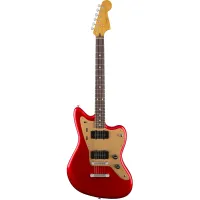 FENDER SQUIER DLX JAZZMSTER CNDY APLE RED ST - электрогитара Deluxe Jazzmaster, накладка грифа палисандр, стоптейл, цвет красный