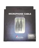 Blacksmith microphone cable vocalist series 19.7ft vs-xlrftxlrm6  микр кабель, 6 м, xlr мама + xlr п