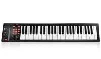 iCON iKeyboard 5S ProDrive III - USB MIDI клавиатура, 49 клавиш, в металлическом корпусе, 24 бит/192 кГц, 2х2 входа/выхода 1/4" TRS Jack аудио интерфейс, АЦП/ЦАП: THD+N -98/-100 дБ, S/N 112/114 дБ, 1 микр. вход, 2х1/4" TRS Jack входы для педалей, MIDI вых