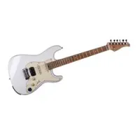 Mooer gtrs p801 white  электрогитара со встроенным процессором, hss, клен, цвет белый
