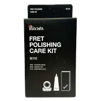 Blacksmith fret polishing care kit m110  набор для полировки ладов, 2 рулона m33, m25 полироль, m19