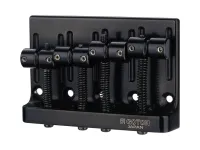201B-4-B Бридж (струнодержатель) для бас-гитары, черный, Gotoh