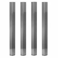Dura Truss DS-PROSTAGE LEG SET Square 60 Комплект из 4х ножек для модуля сценического, высота 60см