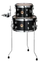 TAMA LJKT10F14-CCM CLUB-JAM MINI COMPACT 2-piece DRUM KIT ударная установка из 2 барабанов, цвет черный, мерсава/тополь.