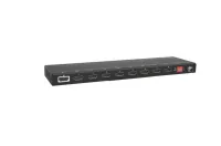 Усилитель-распределитель digis smi-18-2, hdmi 1x8, 4k 60гц 4:4:4 (hdr), hdcp 2.2, hdmi 2.0 (18гб/с), масштабирование 4k в 1080p, edid