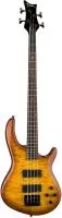 EQ4 TAB/Edge Q 4-String Trans Amber - Эл. бас/DEAN