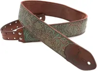 8401050090089 Leathercraft Blackguard Teal Ремень для гитары, RightOn Straps