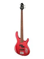 Action-Bass-Plus-WBAG-TR Action Series Бас-гитара, красная, с чехлом, Cort