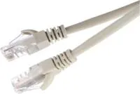 00-00027471 Патч-корд RJ-45 (m)-RJ-45 (m) 0.5м кат.5е ПВХ 26AWG, серый, в пакете, GoPower