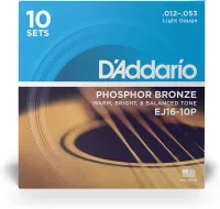 D'Addario EJ16-10P - Струны для акустических гитар
