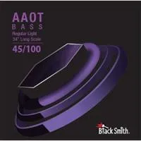 Blacksmith aaot bass regular light 34" long scale 45/100  струны для бас-гитары, 45-100, 34"
