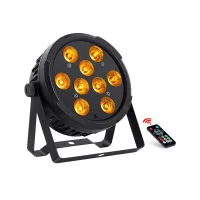 INVOLIGHT LEDPAR9HEX - светодиодный прожектор  RGBWA+UV 7шт. DMX-512, ИК-ДУ