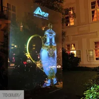 TUCHLER 1008830 Самоклеящийся проекционный экран HOLO SC