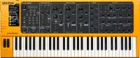 Studiologic Sledge 2.0 - Цифровой синтезатор, 61-нотная клавиатура, невзвешенная с послекасанием механика Fatar TP/9S, полифония 24 голоса, 2 LFO, 3 OSC, 2 FX, FM генератор, микшер, арпеджиатор, цвет корпуса желтый, в комплекте кабель электропитания, CD м