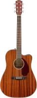 FENDER CD-140SCE DREAD AM W/CASE электроакустическая гитара, цвет натуральный,...