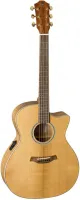 BATON ROUGE TLM/ACEC Flamed Maple - электроакустическая гитара, 20 ладов, верхняя дека: массив немецкой ели, нижняя дека и обечайка: огненный клён, гриф: клён, накладка: эвакалипт, цвет натуральный