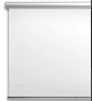 Экран с электроприводом kauber electrical midi 271" 16:9 область просмотра 600x338 см, длина корпуса 609,6см. clear vision.корпус -  белый , мотор-слева