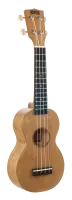 Mahalo ML1SD Укулеле сопрано с чехлом, корпус - липа, гриф - габон, накладка на гриф махагони, струны Aquila Super Nylgut, цвет - Sand Dune, матовая, серия Island Soprano