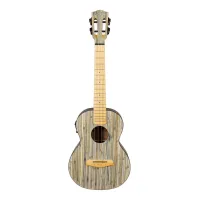 HH-2317E Bamboo Series Укулеле тенор со звукоснимателем, с чехлом, графит, Cascha