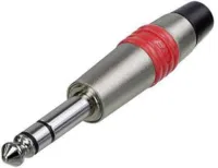 Rean NYS228C-2 кабельный разъем Jack 6.3мм TRS(стерео), штекер металический корпус для кабеля 6мм
