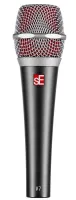 SE ELECTRONICS V7 - Динамический микрофон, суперкардиоидная направленность.Диапазон воспроизводимых частот: 40 Гц - 19 кГц.Импеданс: 300 Ом.Чувствительность: 2.0 мВ/Па (-55 дБ).Разъемы: 3-контактный позолоченный разъем XLR. Комплектация: Микрофонный зажим