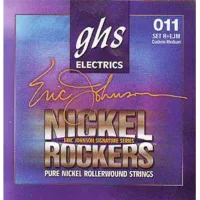 GHS R+EJM - струны для эл. гит.-никель, роликовая обмотка; (11-14-19-28-40-52); Eric Johnson Nickel Rockers