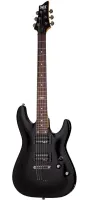 SCHECTER SGR C-1 BLK - электрогитара, 24 лада (medium), с чехлом. Корпус: липа. Гриф: клен (винтовое крепление к корпусу). Накладка грифа: палисандр. Звукосниматели: H/H (SGR by Schecter Diamond Plus). Переключатель звукоснимателей: 3-х позиционный. Регул