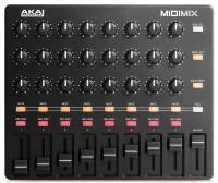 MIDI контроллер [MIDIMIX] AKAI [MIDIMIX] 24 энкодера, 9 фейдеров, 8 кнопок Mute/Solo, 8 кнопок Rec Arm